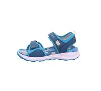 superfit Sandale "Criss cross" in Blau - Größe 33 | Kindersandalen