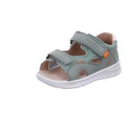 Superfit Jungen Lagoon Sandale, Hellgrün Orange 7500, 20 EU