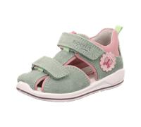 Superfit Sandale Leder BOOMERANG für Kinder, grün, Größe 22 EU