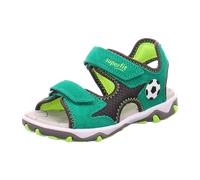 Superfit Kindersandale Mike 3.0 Leder Grün/Gelb (7010) Größe 29 EU