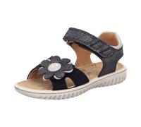 Superfit - Sandale Leder \ SPARKLE blau kombi - Gr. - 26