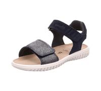Superfit Sandale Leder SPARKLE für Kinder, blau, Größe 37 EU
