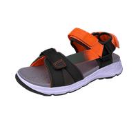 Superfit Sandale Syn für Kinder, orange, Größe 31 EU