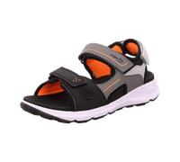 Superfit Sandale Synthetik CRISS CROS für Kinder, grau, Größe 34 EU