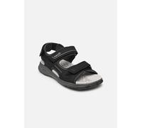 Superfit Jungen Criss Cross Sandale, Schwarz Hellgrau 0010, 30 EU