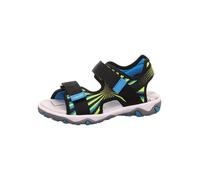 Superfit Unisex-Sandale MIKE 3.0 Schwarz/Gelb Größe 31