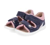 Superfit Sandalen POLLY - Gr. 19 - Blau - Leder & Textil