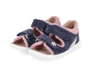 Superfit Sandalen POLLY - Gr. 21 - Blau - Leder & Textil