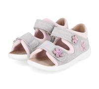 Superfit Sandalen POLLY - Gr. 21 - Grau - Leder & Textil