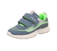 Superfit Rush Sneaker, Blau/Hellgrün 8040, 28 EU