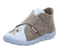 Superfit Jungen Happy Octi Beige 4000 Hausschuh, Beige 4000, 26 EU
