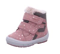 Superfit - Klett-Boots GROOVY - STARS in rosa/grau Gr.21