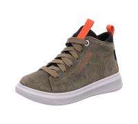 Superfit Sneaker High für Jungen, oliv, Größe 33 EU