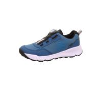 Superfit Mädchen und Jungen Sneaker Free-Ride, Kinder Halbschuhe, Weite: Mittel, lose Einlage, Gore-TEX® Prism XT, BLAU/TÜRKIS (010), 37 EU