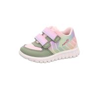 superfit Mädchen Sneaker low SPORT7 MINI 25 Hellgrün/Lila