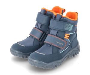 Superfit Snowboots HUSKY - Gr. 30 - Blau - Textil & Synthetik