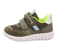 superfit Leder-Sneakers "Sport 7" in Khaki - Größe 21 | Babysneakers