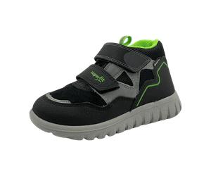 Superfit Sportschuh Leder SPORT7 MINI für Kinder, schwarz, Größe 25 EU