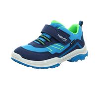 Superfit Jungen Jupiter Gore-tex Sneaker, Blau Hellgrün 8010, 25 EU Weit