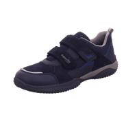 Superfit Jungen Storm Blau/Grau 8000 Sneaker, Blau Grau 8000, 38 EU