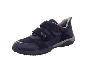Superfit Sportschuh Synthetik STORM für Kinder, blau, Größe 30 EU