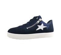 Superfit Halbschuh Stella Leder Damen Blau/Silber Größe 37