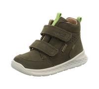 Superfit Stiefelette Leder BREEZE für Kinder, oliv, Größe 23 EU