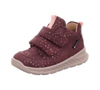 Superfit Stiefelette Leder BREEZE für Kinder, rot, Größe 21 EU