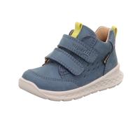 Superfit Stiefelette Leder BREEZE HELLBLAU/GELB 20