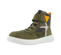 Superfit Stiefelette Leder COSMO für Kinder, oliv, Größe 32 EU