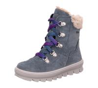 Superfit Stiefelette Leder FLAVIA für Kinder, blau, Größe 26 EU