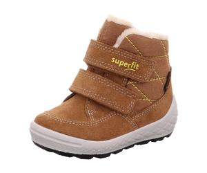 Superfit Stiefelette Leder GROOVY 2.0 für Kinder, braun, Größe 21 EU
