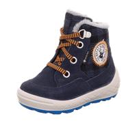 Superfit Stiefelette Leder GROOVY für Kinder, blau, Größe 25 EU