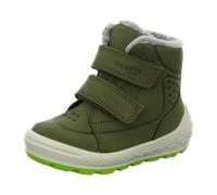 Superfit Stiefelette Leder GROOVY für Kinder, grün, Größe 22 EU