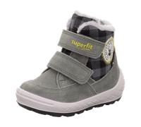 Superfit Stiefelette Leder GROOVY für Kinder, grün, Größe 24 EU