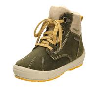 Superfit Stiefelette Leder GROOVY für Kinder, oliv, Größe 28 EU