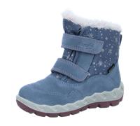 Superfit Mädchen Icebird Warm Gefütterte Gore-tex Stiefel, Blau Rosa 8010, 24 EU
