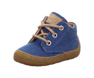 Superfit Stiefelette Leder SATURNUS für Kinder, blau, Größe 24 EU