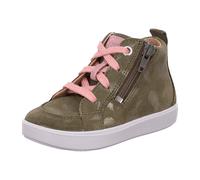 Superfit Baby-Mädchen SUPIES Lauflernschuh, Grün/Rosa 7010, 21 EU