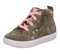 Superfit - Stiefelette Leder \ SUPIES oliv - Gr. - 27