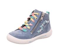 Superfit Stiefelette Leder TENSY für Kinder, blau, Größe 27 EU