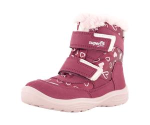 Superfit Stiefelette Synthetik CRYSTA für Kinder, pink, Größe 34 EU