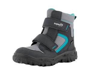Superfit Stiefelette Synthetik HUSKY1 für Kinder, grau, Größe 21 EU
