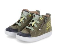 Superfit Baby Jungen SUPIES Sneaker, GRÜN/GRAU 7000