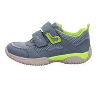 Superfit Jungen Storm Sneaker, Blau Hellgrün 8010, 40 EU