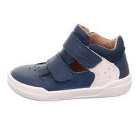 Superfit Jungen Ankle Boots SUPERFREE, Kinder Sandalen, Weite: M IV, lose Einlage, Booties, halbstiefel, Kurzstiefel, BLAU/WEIß (000), 24 EU