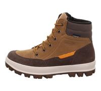 Superfit Winterstiefel TEDD Mädchen und Jungen Leder Weite W V Braun/Orange 34 EU