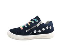 Superfit Mädchen Sneaker Tensy Blau-Rosa 8000 Größe 34 EU