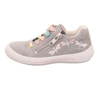 Superfit Leder-Sneaker Tensy Grau/Rosa Kinder Größe 27