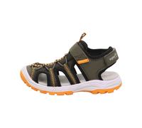 superfit Leder-Halbsandalen "Tornado Light" in Khaki - Größe 31 | Kindersandalen